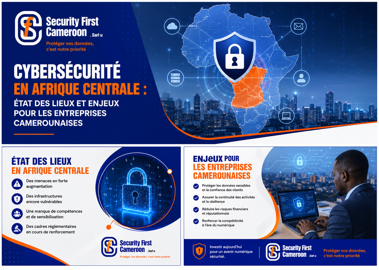 Cybersécurité en Afrique centrale : État des lieux et enjeux pour les entreprises camerounaises